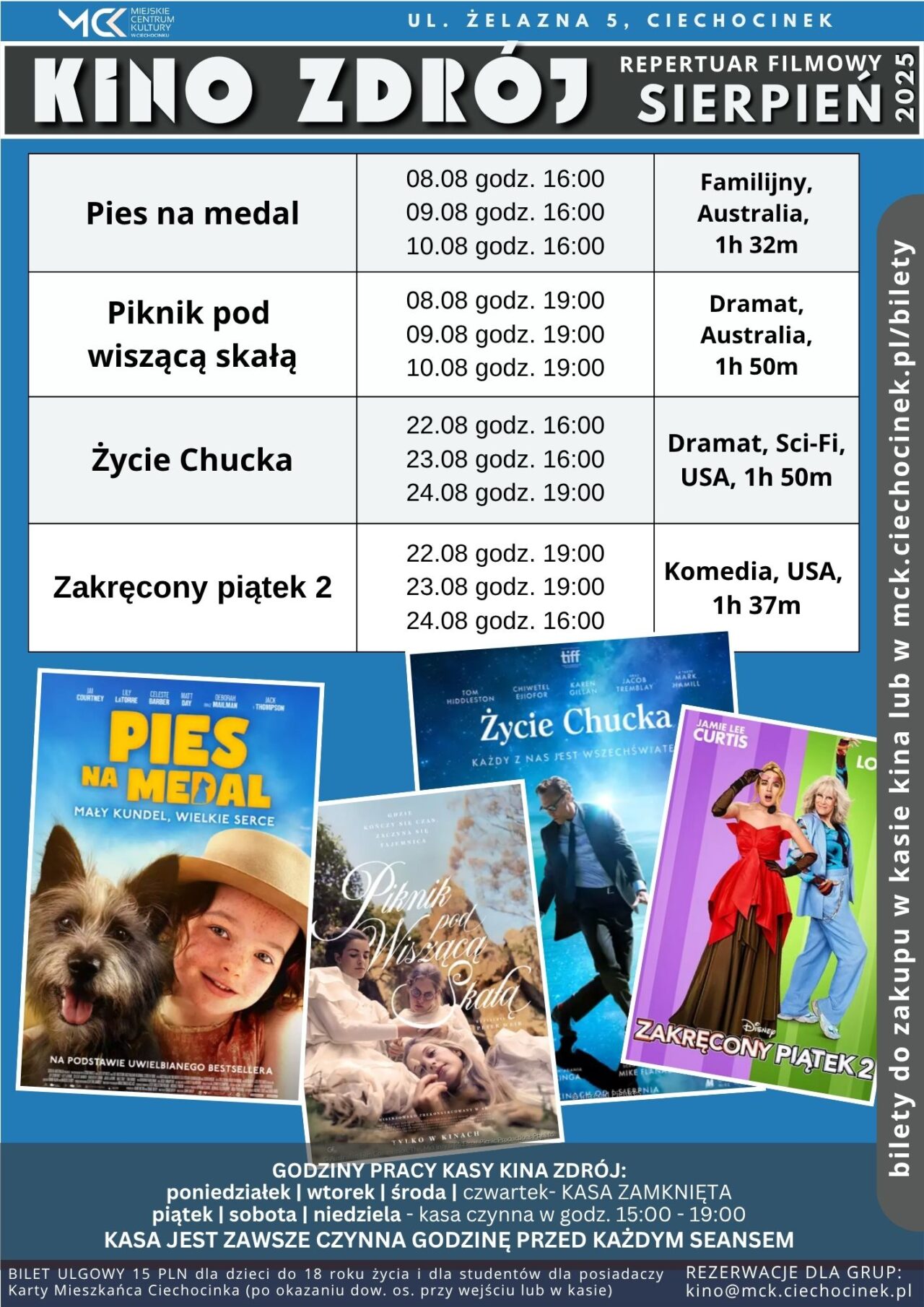 Repertuar | Miejskie Centrum Kultury w Ciechocinku