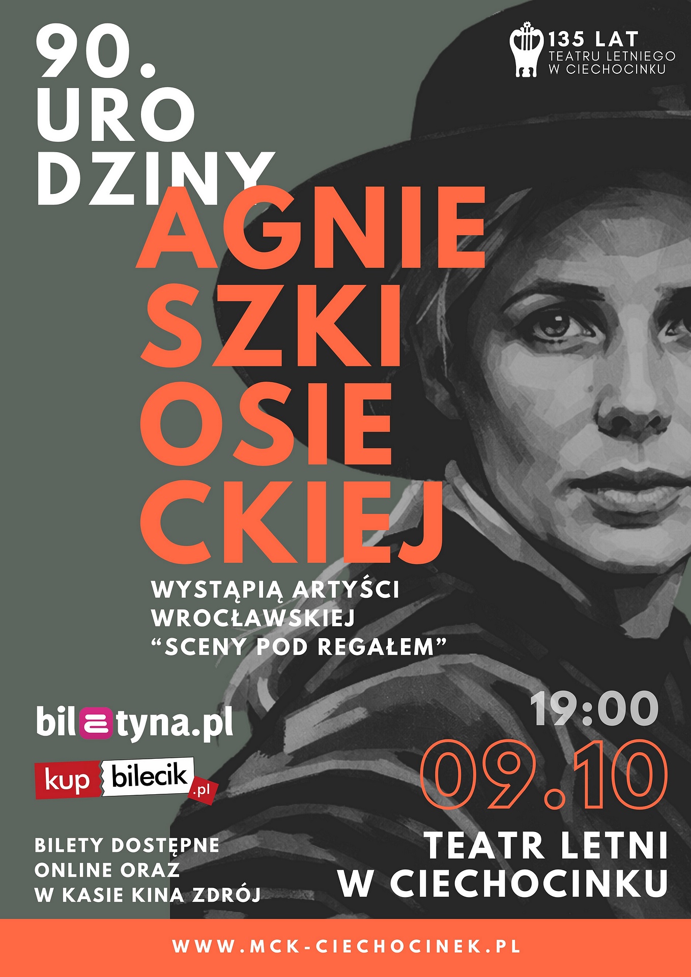 1920_Skromny Mężczyzna Kosmos Koncert Plakat