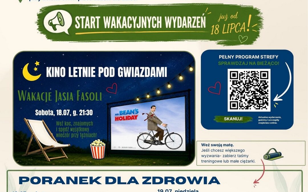 Sezonowa Aktywna Strefa Relaksu i Wydarzeń przy Tężniach