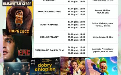 Repertuar kina – kwiecień 2026