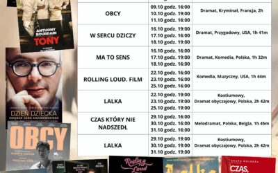 Październik w Kinie Zdrój – repertuar