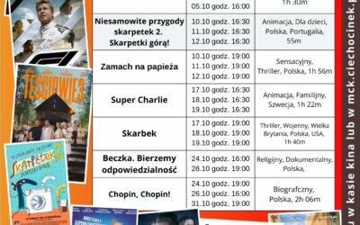 Repertuar kina Zdrój – październik