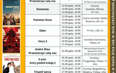 Repertuar kina – wrzesień