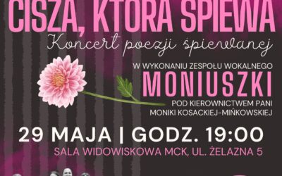 CISZA, KTÓRA ŚPIEWA – koncert poezji śpiewanej