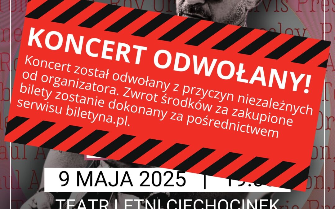 Koncert odwołany