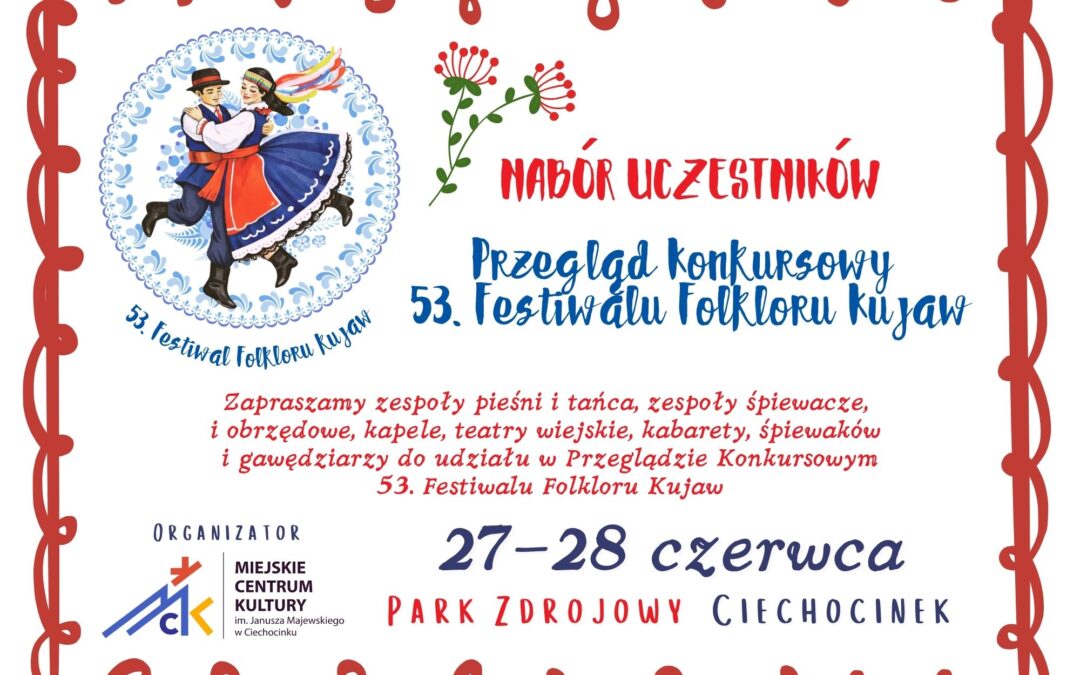 Przegląd konkursowy – nabór uczestników