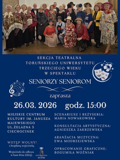 Spektakl „Seniorzy Seniorom”